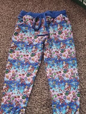 Mario Print Jogger Pants